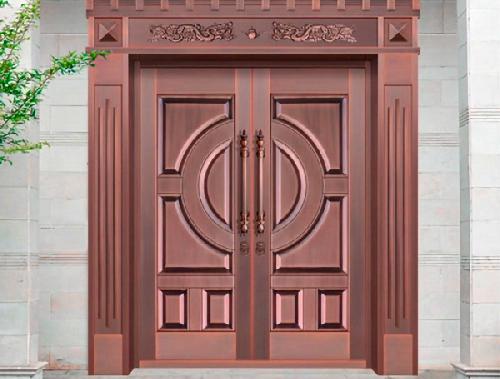 銅門實(shí)景工程案例19