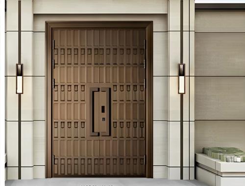 銅門實(shí)景工程案例20